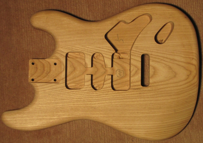 Strat Body US-Swamp Ash