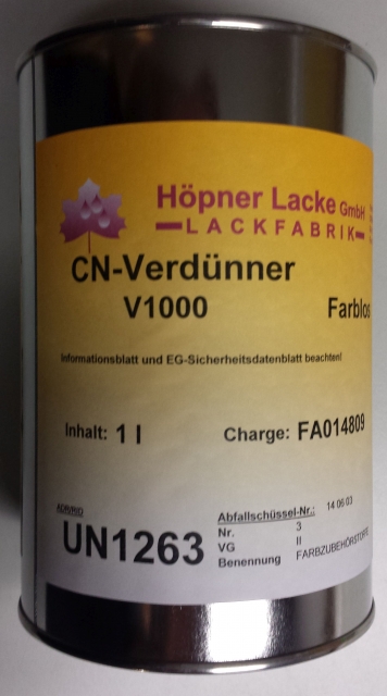 ACETON Verd�nner f�r Nitrolacke