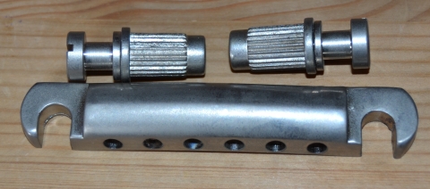 LP Saitenhalter tailpiece ALU aged