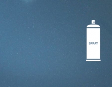 Nitrocellulose Spray Paint (Spray Can) Pelham Blue Metallic