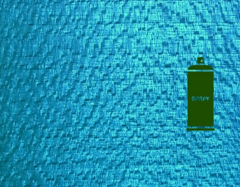 Nitrolack Spraydose Türkisblau Transparent
