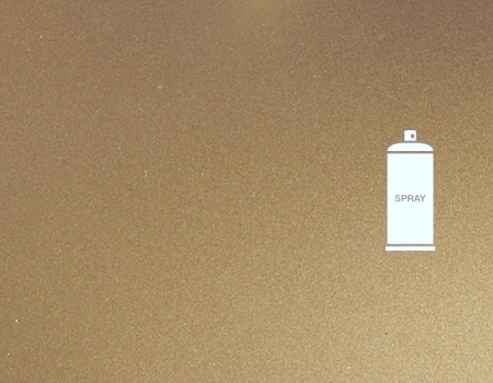Nitrocellulose Spray Paint (Spray Can) Shoreline Gold