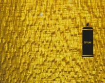 Nitrolack Spraydose Gelb Transparent